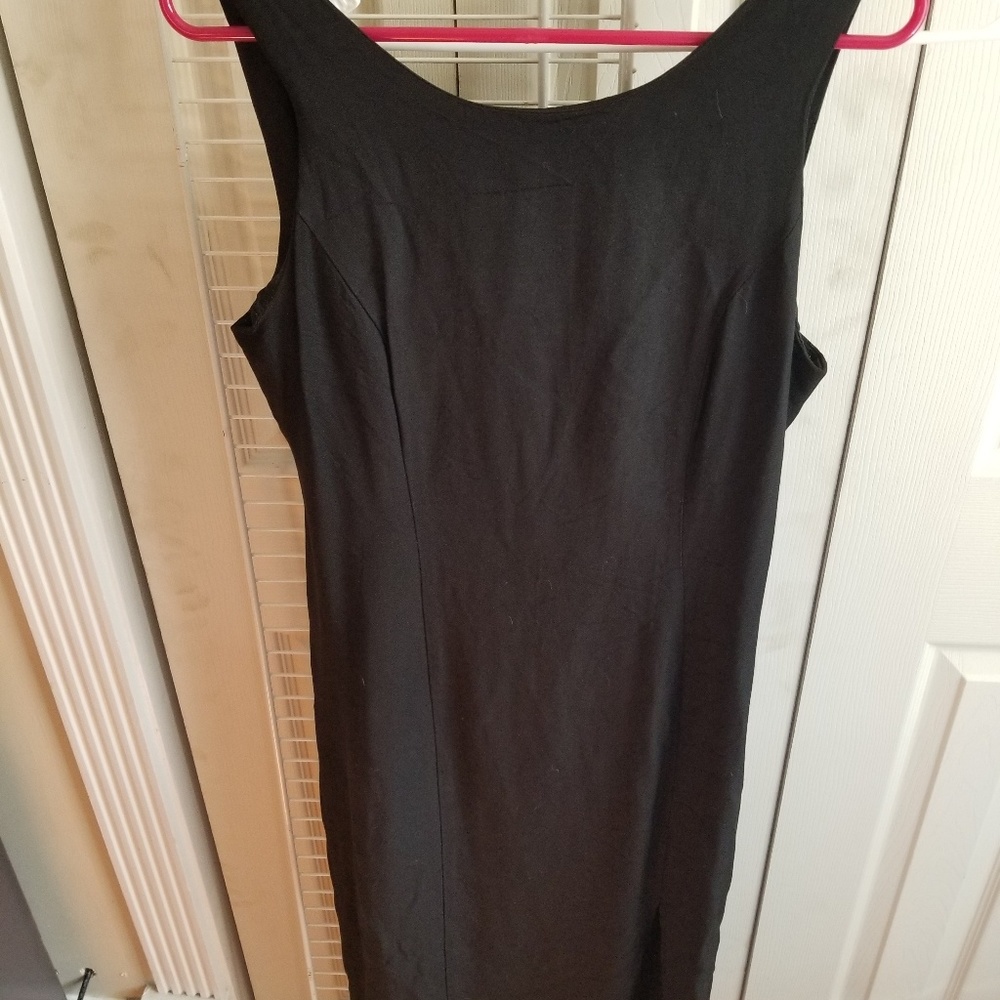 Long Black Cocktail Dress